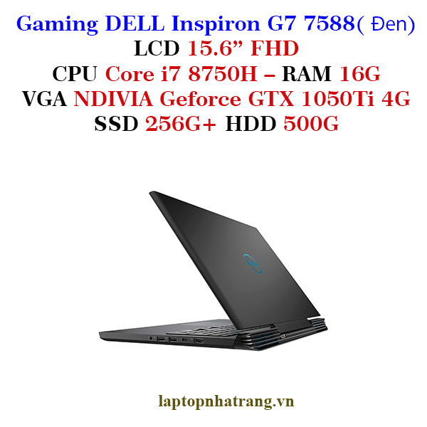 Gaming DELL Inspiron G7 7588( đen)