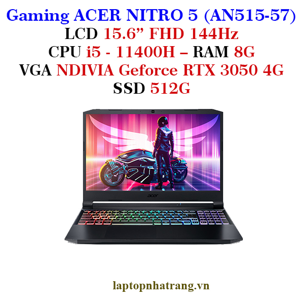 Gaming ACER NITRO 5 (AN515-57) 11
